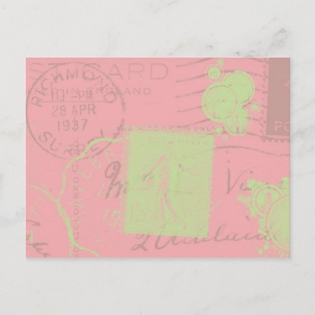 Vintage Postkarten IV Postkarten (Vorderseite)