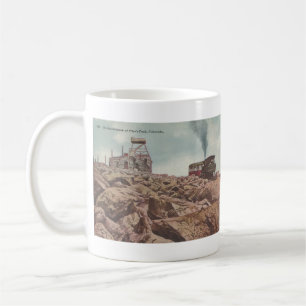 Vintage Postkarten, Pikes Peak, COLORADO, 2 Szenen Kaffeetasse