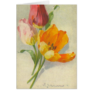 Vintage Postkarten-Wiedergabe Catherine Klein