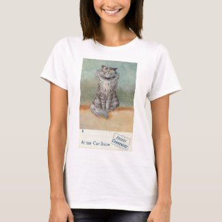 Vintage Postkartenabbildung von Louis Wain T-Shirt