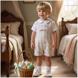 Vintage Print Mauvy Mint Cotton Fabric Stoff