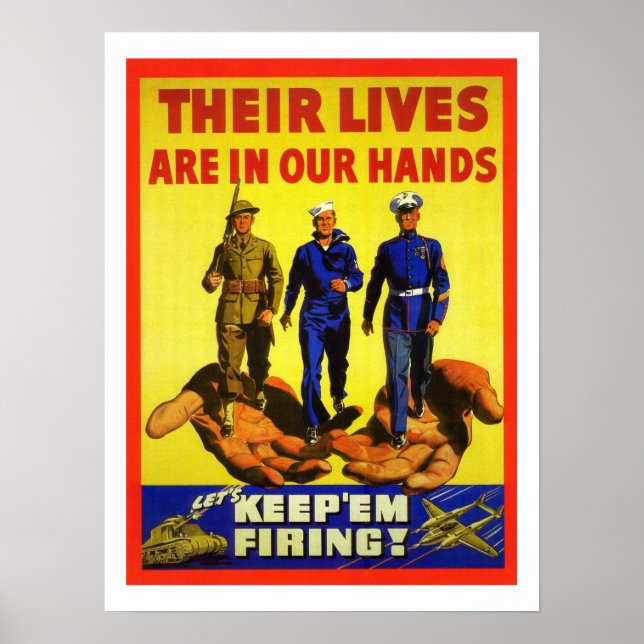 Vintage Propaganda Poster (Vorne)