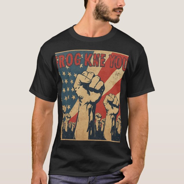 Vintage-Protest T-Shirt (Vorderseite)