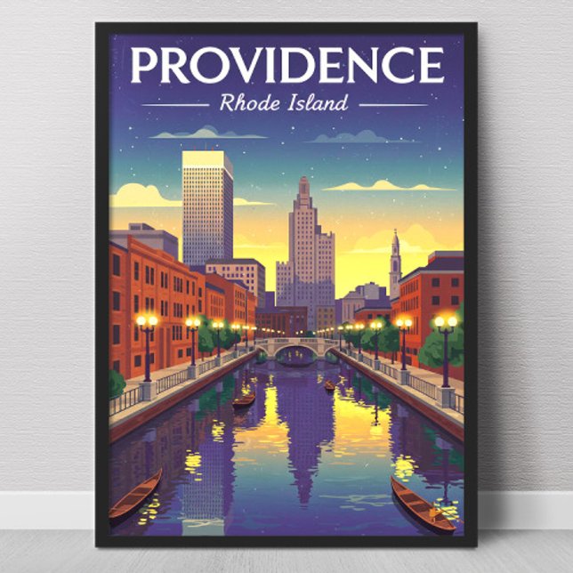 Vintage Providence Rhode Island Poster (Von Creator hochgeladen)