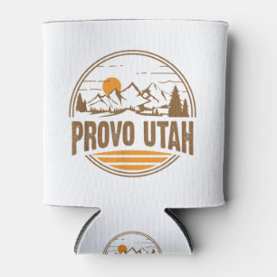 Vintage Provo, Utah Bergwandern Souvenir Dosenkühler