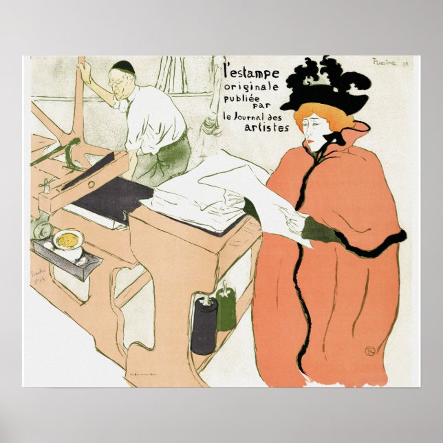 Vintage Publishing Ad Poster (Vorne)