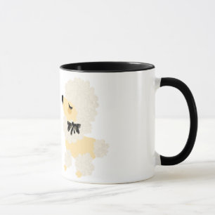 Vintage Pudel-Tasse Tasse