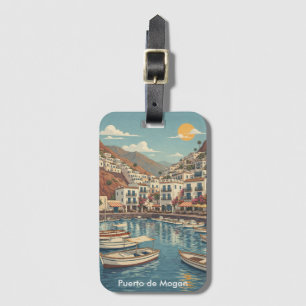 Vintage Puerto de Mogán Gran Canaria Kanarische In Gepäckanhänger