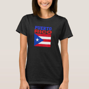 Vintage puerto-ricanische Flagge T-Shirt