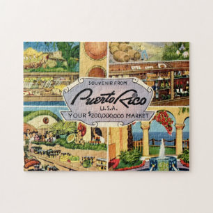 Vintage Puerto Rico Szenen