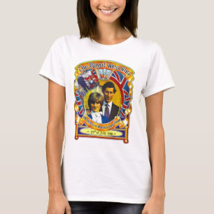 Vintage Punk Rock Königliche Hochzeit Charles und T-Shirt
