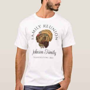 Vintage-Puten-Erntedankfest-Familientreffen T-Shirt