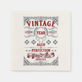 Vintage Qualität - bis zur Perfektion gealtert, Ge Serviette