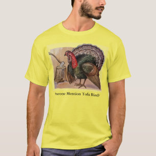 Vintage Quelqu'Un A Mentionné Tofu Bird T-shirt