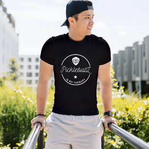 Vintage Quotes Club Team Pickleball ist meine Ther T-Shirt