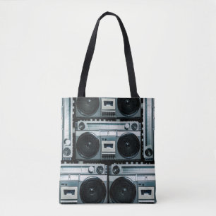 Vintage-Radio-Boombox Tasche