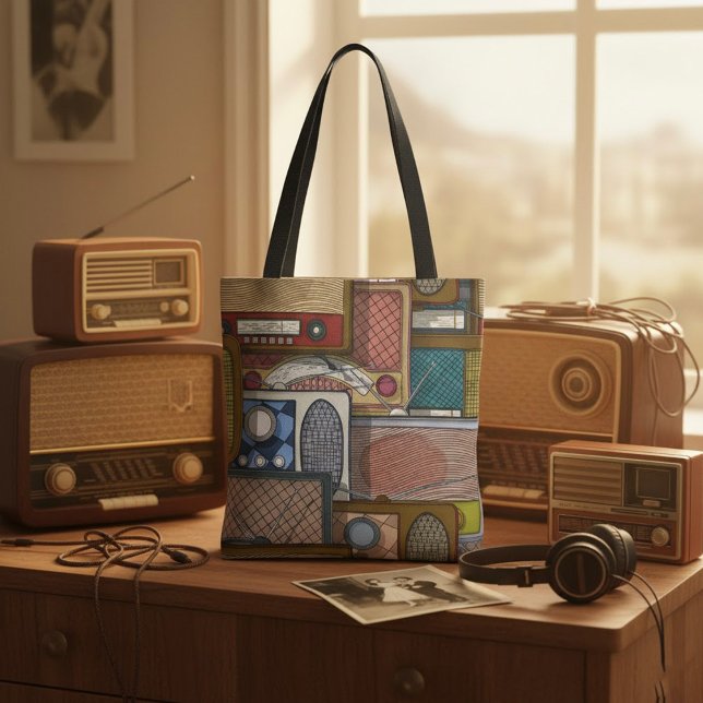 Vintage Radios Tasche (Von Creator hochgeladen)