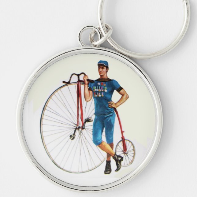 Vintage Radmeisterschaft Schlüsselanhänger (Vorne)
