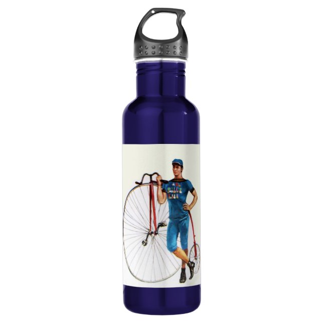 Vintage Radmeisterschaft Trinkflasche (Vorderseite)