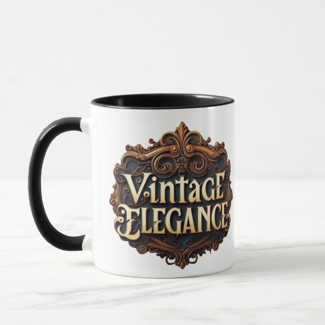 "Vintage Raffinesse" Tasse (Links)