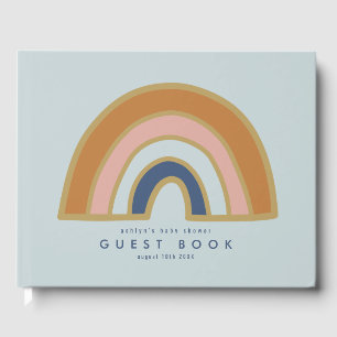 Vintage Rainbow Baby Dusche Gästebuch