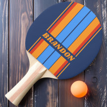 Vintage Rainbow Board Streifen mit Namen
