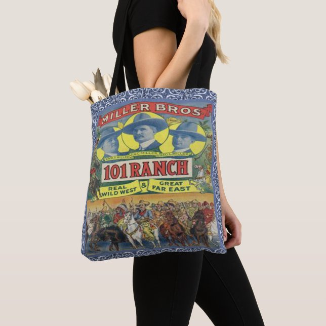 Vintage Ranch-Cowboy-Taschen-Tasche des Tasche (Von Nahem)