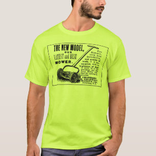 Vintage-Rasenmäher-Werbung T-Shirt