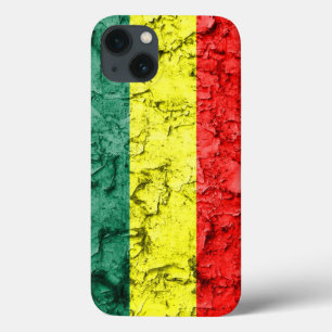 Vintage rasta flag Case-Mate iPhone hülle