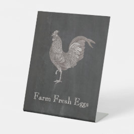 Vintage Rasterfarm Sockelschild
