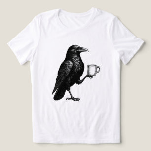Vintage Raven Coffee  Tri-Blend Shirt