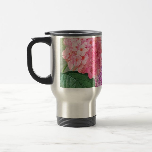 Vintage Redoute-Blume Reisebecher (Links)