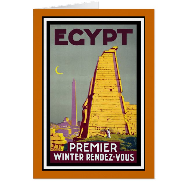 Vintage Reise Ägyptens (Vorne)