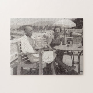Vintage Reise alte sepia Foto Cannes Frankreich 19
