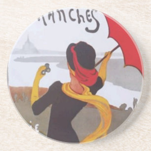 Vintage Reise-Anzeige 1910 Untersetzer