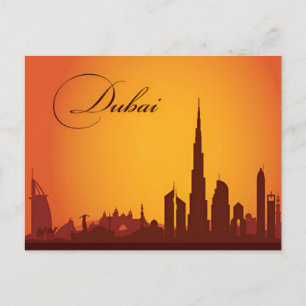 Vintage Reise Dubai Vereinigte Arabische Emirate S Postkarte