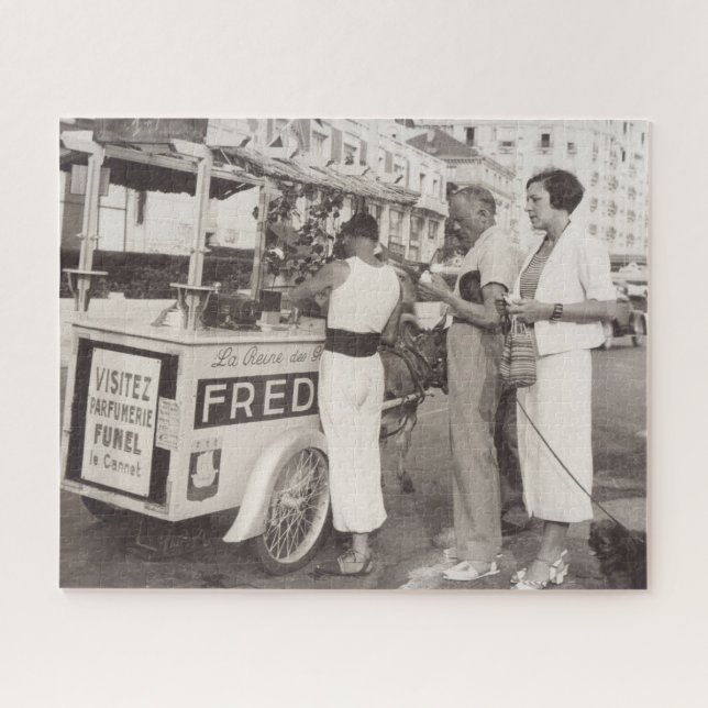 Vintage Reise Foto Cannes Frankreich 1930er (Horizontal)