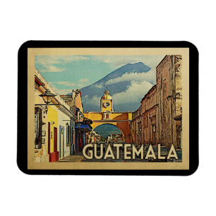 Vintage Reise Guatemalas Magnet