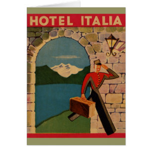 Vintage Reise - Hotel Italien