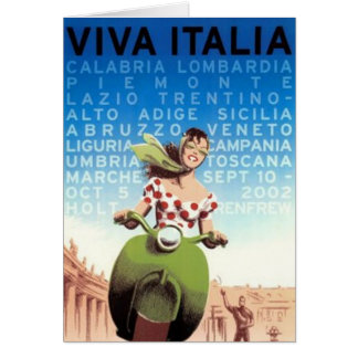 Vintage Reise Italien -