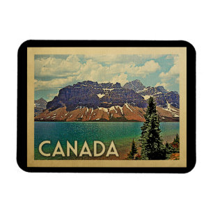 Vintage Reise Kanadas Magnet