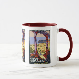 Vintage Reise - Monaco Monte Carlo Tasse