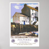 Vintage Reise, Polperro.