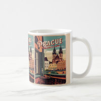 Vintage Reise prague tschechische Republik Geschen