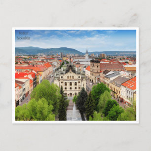 Vintage Reise Retro Košice Slowakei Slowakei Slowe Postkarte