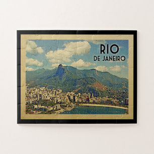 Vintage Reise Rio de Janeiro Brasilien