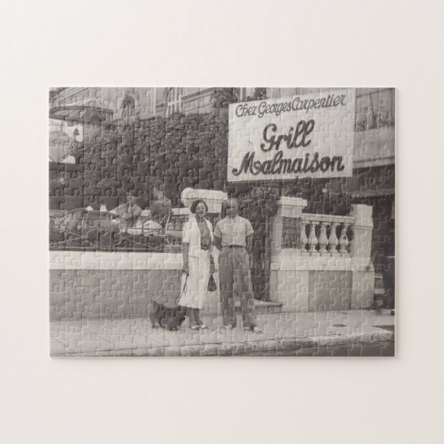 Vintage Reisepaar Côte d'Azur (Horizontal)