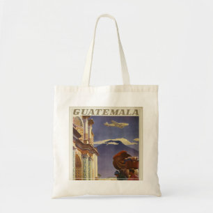 Vintage-Reiseplakat für Guatemala Tragetasche