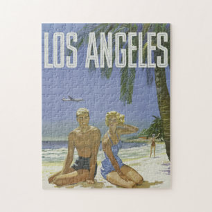 Vintage-Reiseplakat Los Angeles