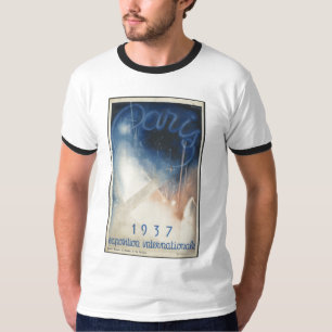 Vintage-Reiseplakat-Werbung Retro-Drucke T-Shirt